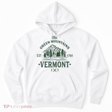 Green Mountains Vermont Vacation Hoodie