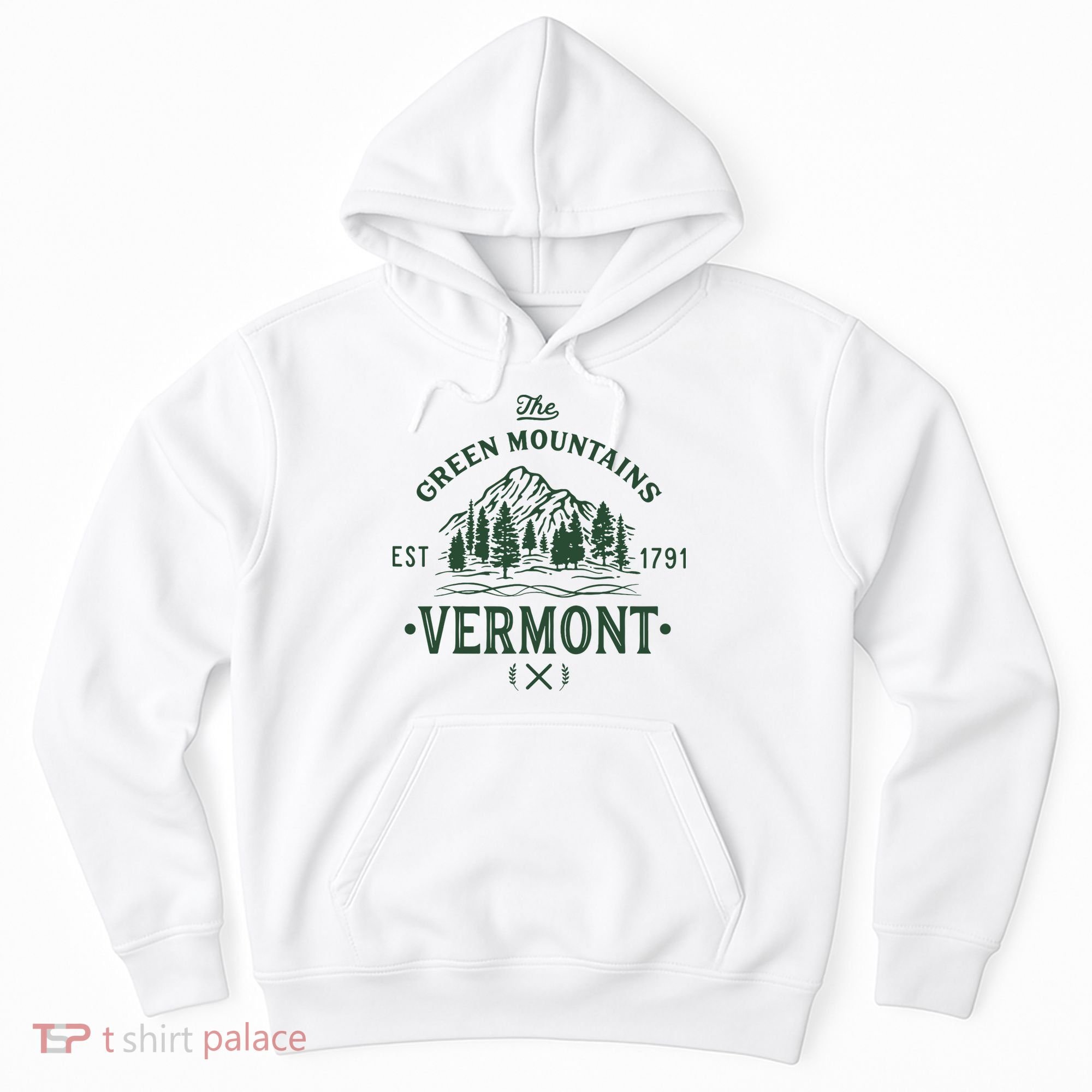 Green Mountains Vermont Vacation Hoodie