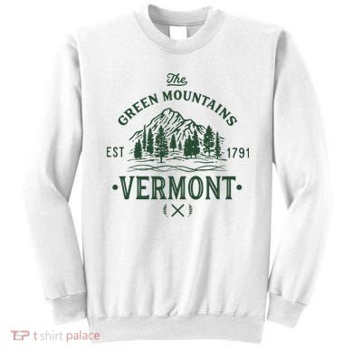 Green Mountains Vermont Vacation Sweatshirt