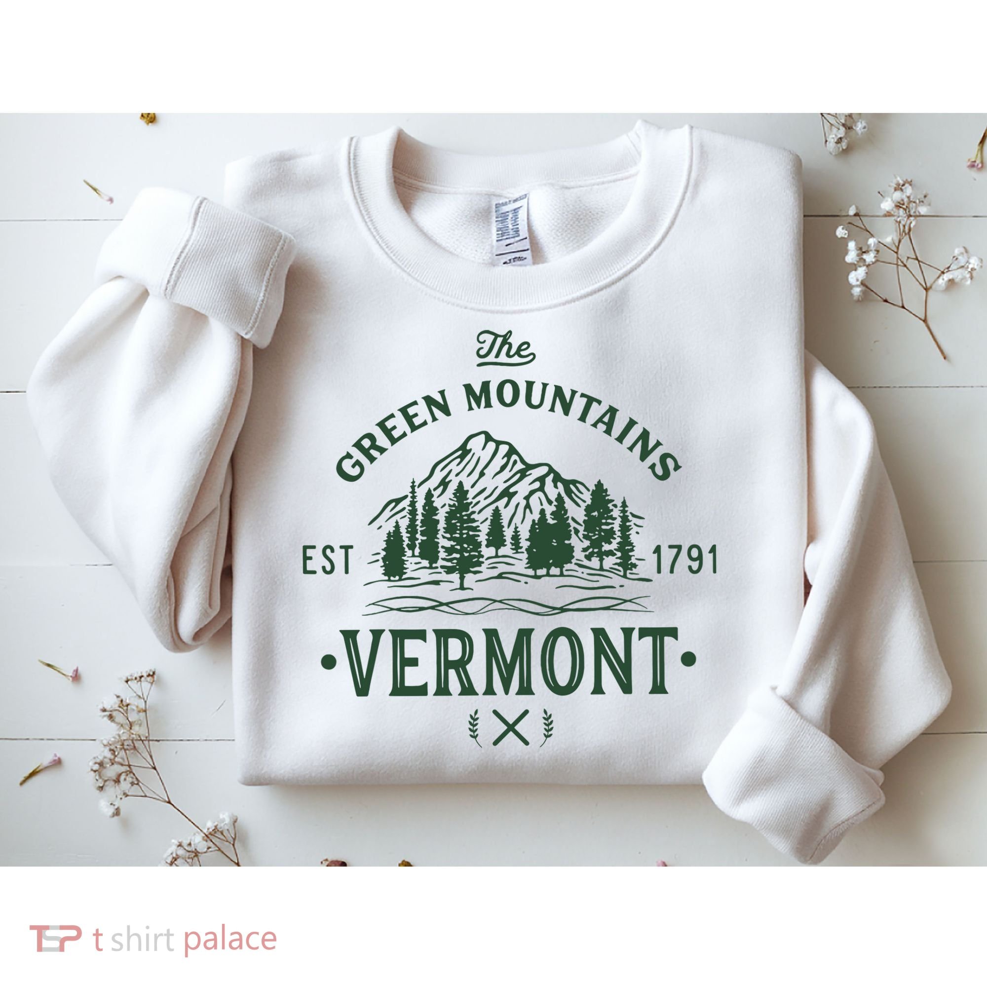 Green Mountains Vermont Vacation Sweatshirt