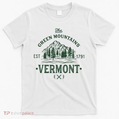 Green Mountains Vermont Vacation T-Shirt