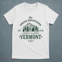 Green Mountains Vermont Vacation T-Shirt thumb 5