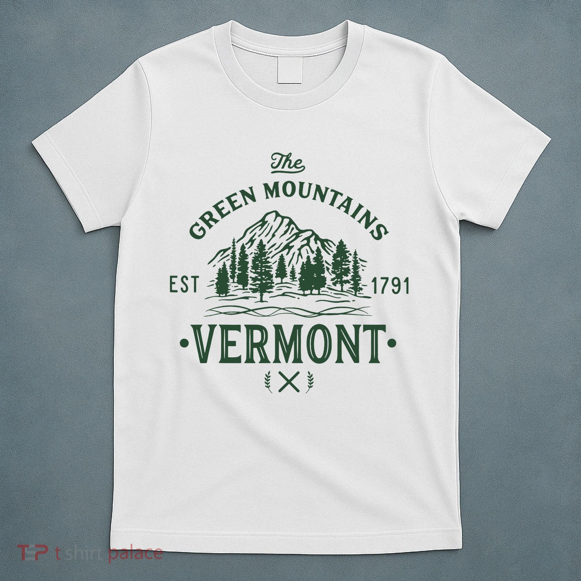 Green Mountains Vermont Vacation T-Shirt