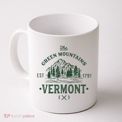 Green Mountains Vermont Vacation Coffee Mug