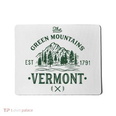 Green Mountains Vermont Vacation Mousepad