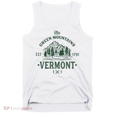 Green Mountains Vermont Vacation Tank Top