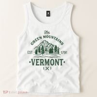 Green Mountains Vermont Vacation Tank Top thumb 2