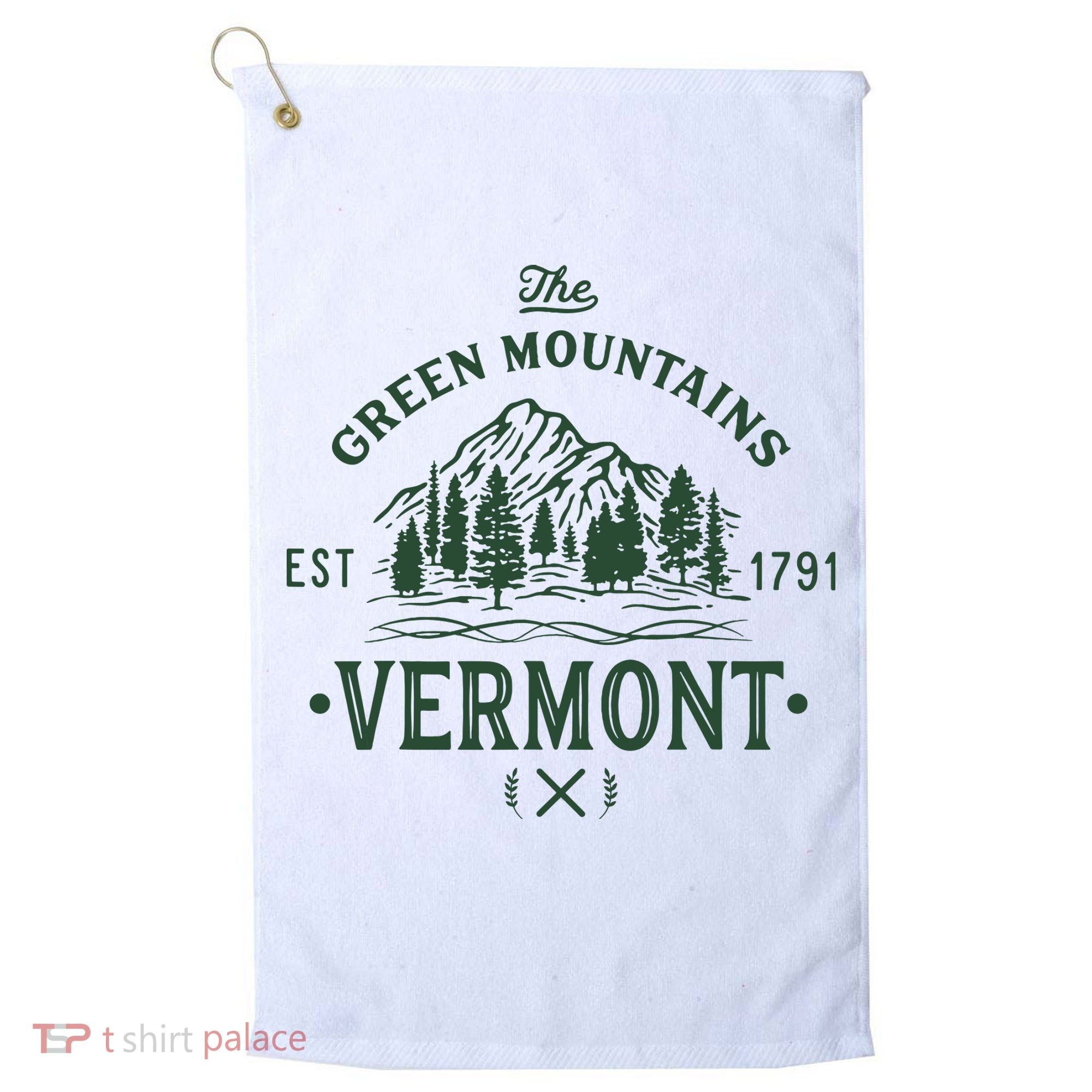 Green Mountains Vermont Vacation Golf Towel