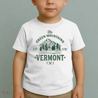 Green Mountains Vermont Vacation Toddler T-Shirt thumb 2