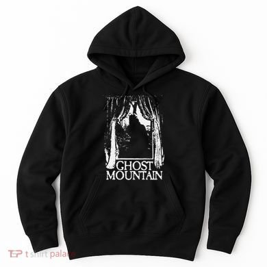 Ghost Mountain Window Black Hoodie