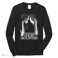 Ghost Mountain Window Black Long Sleeve Shirt thumb 0