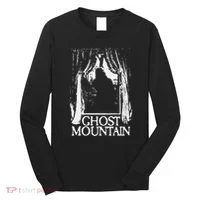 Ghost Mountain Window Black Long Sleeve Shirt thumb 0