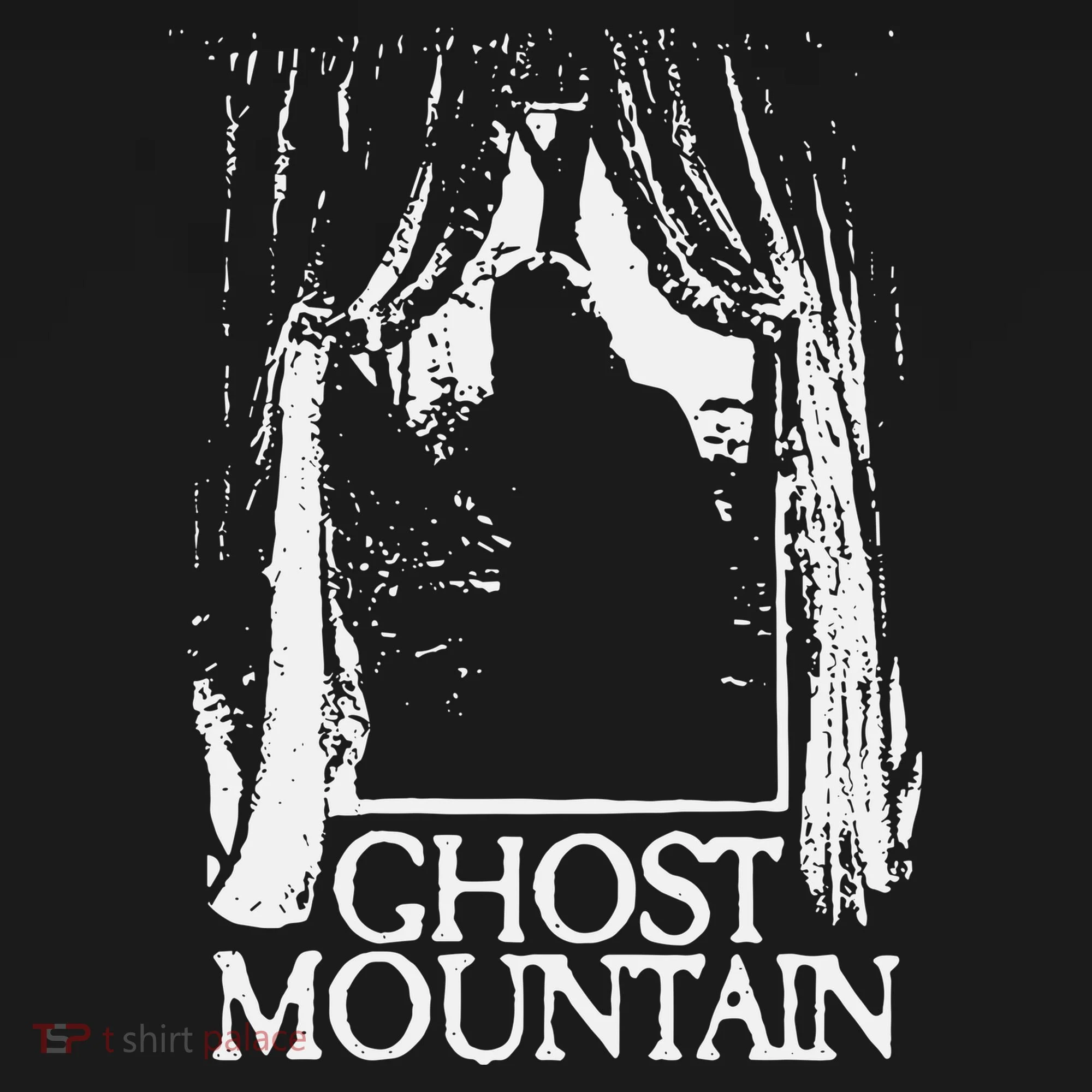 Ghost Mountain Window Black Long Sleeve Shirt