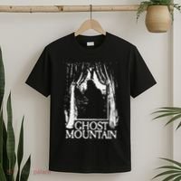 Ghost Mountain Window Black T-Shirt thumb 2