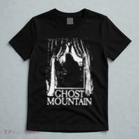 Ghost Mountain Window Black T-Shirt thumb 5