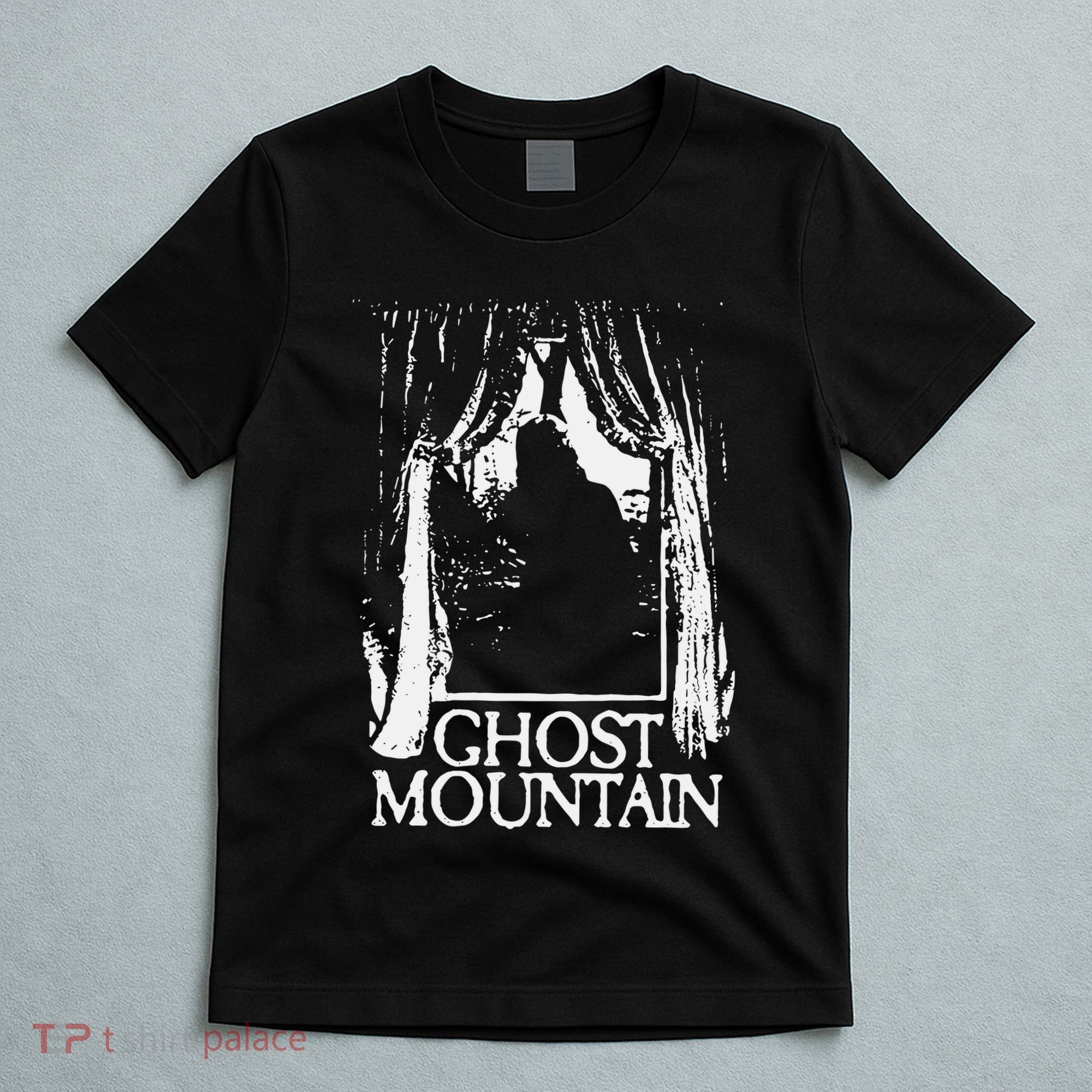 Ghost Mountain Window Black T-Shirt