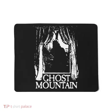Ghost Mountain Window Black Mousepad