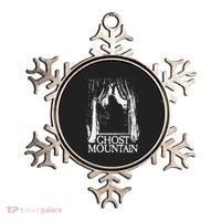 Ghost Mountain Window Black Ornament thumb 0