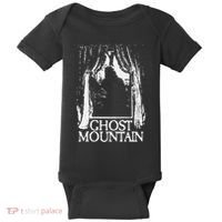 Ghost Mountain Window Black Baby Bodysuit thumb 0