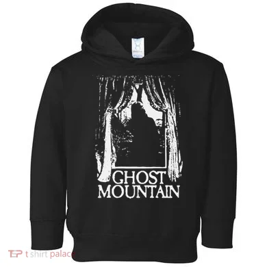 Ghost Mountain Window Black Toddler Hoodie