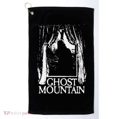 Ghost Mountain Window Black Golf Towel