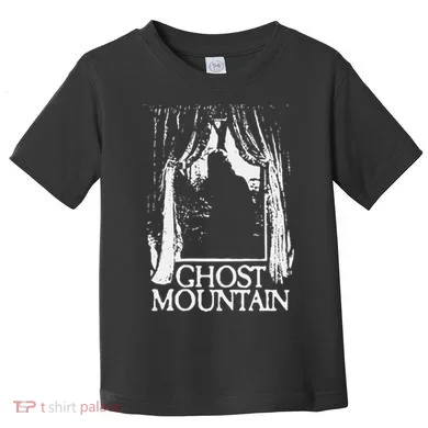 Ghost Mountain Window Black Toddler T-Shirt