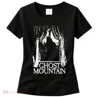 Ghost Mountain Window Black Women's T-Shirt thumb 0