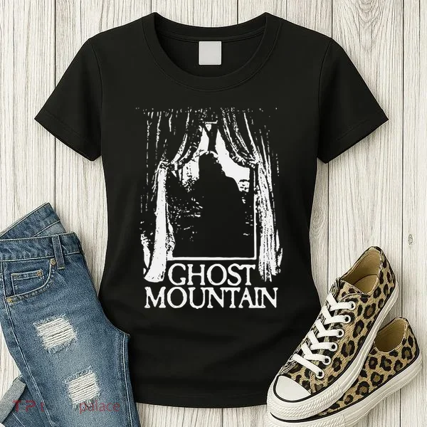 Ghost Mountain Window Black Women's T-Shirt