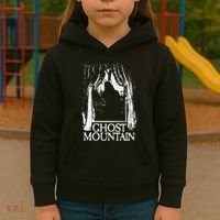 Ghost Mountain Window Black Kids Hoodie thumb 3