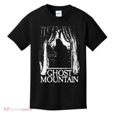 Ghost Mountain Window Black Kids T-Shirt
