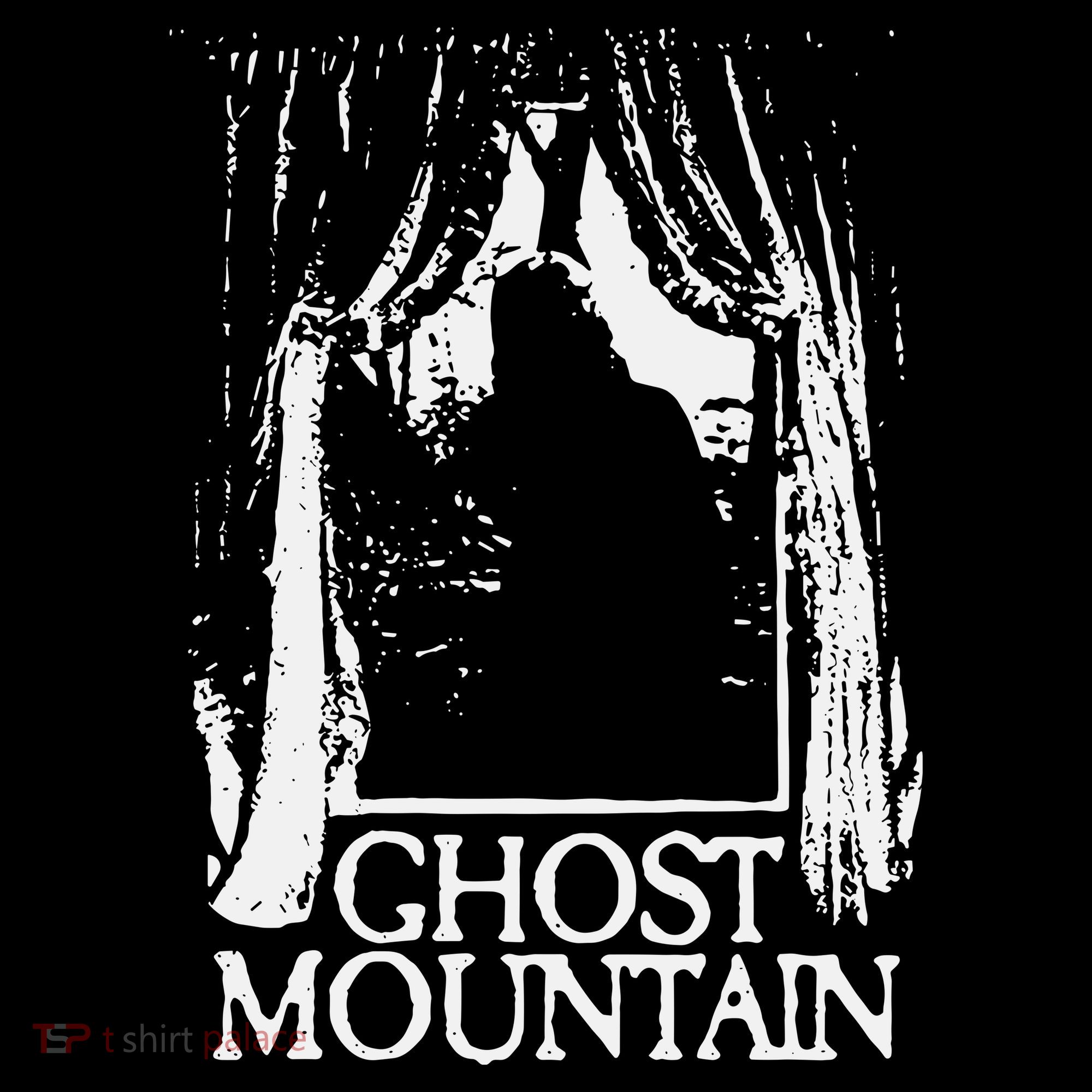 Ghost Mountain Window Black Tote Bag