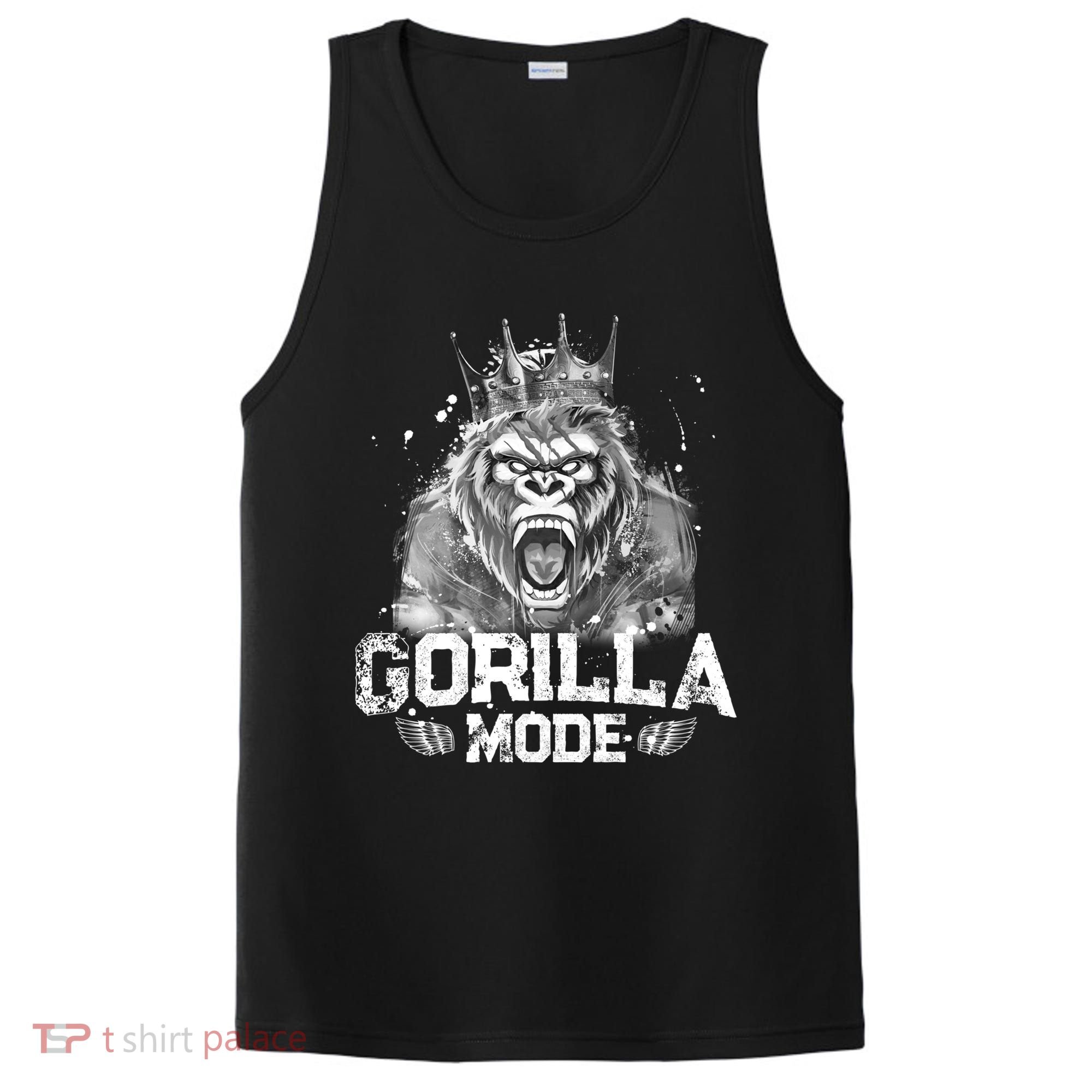 Gorilla Mode Workout Gym Success Fitness King Beast Gift PosiCharge Competitor Tank