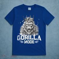 Gorilla Mode Workout Gym Success Fitness King Beast Gift T-Shirt thumb 5