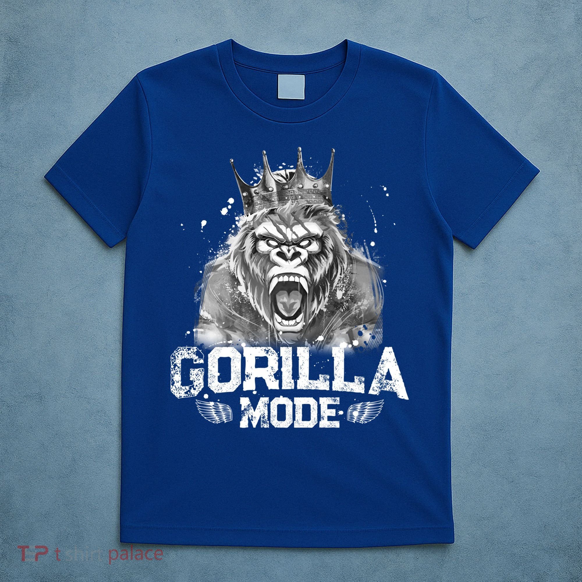 Gorilla Mode Workout Gym Success Fitness King Beast Gift T-Shirt