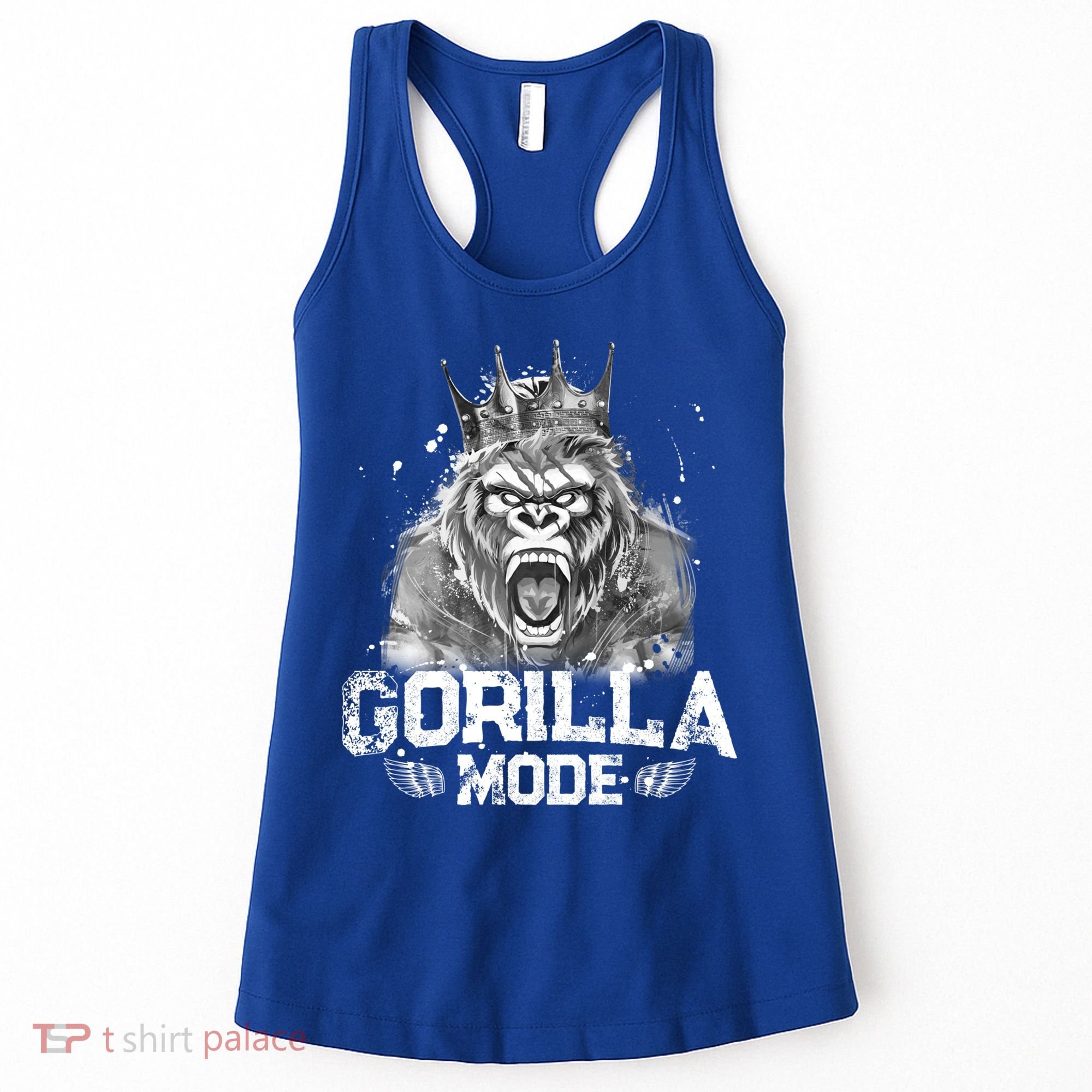 Gorilla Mode Workout Gym Success Fitness King Beast Gift Women's Tank Top