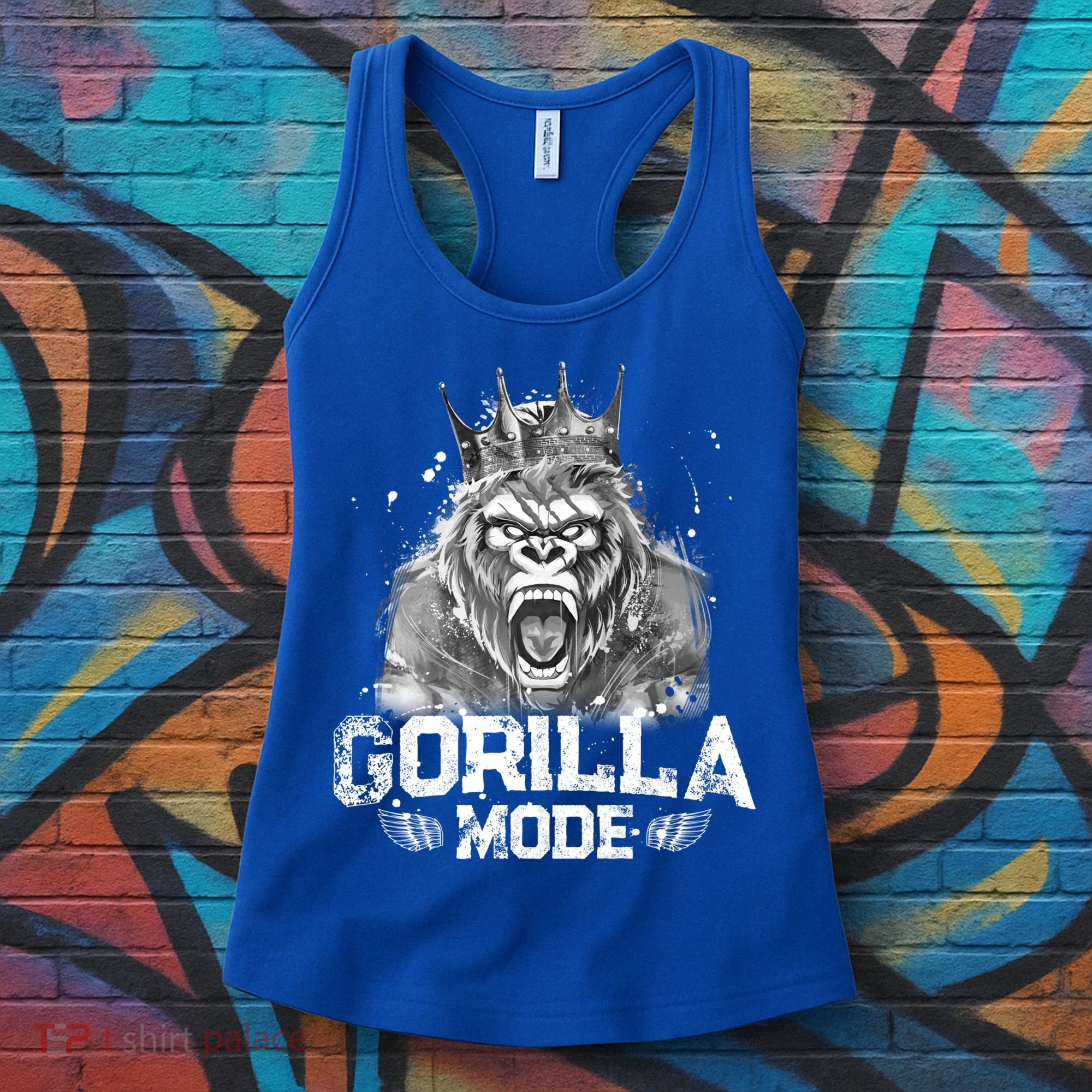 Gorilla Mode Workout Gym Success Fitness King Beast Gift Women's Tank Top