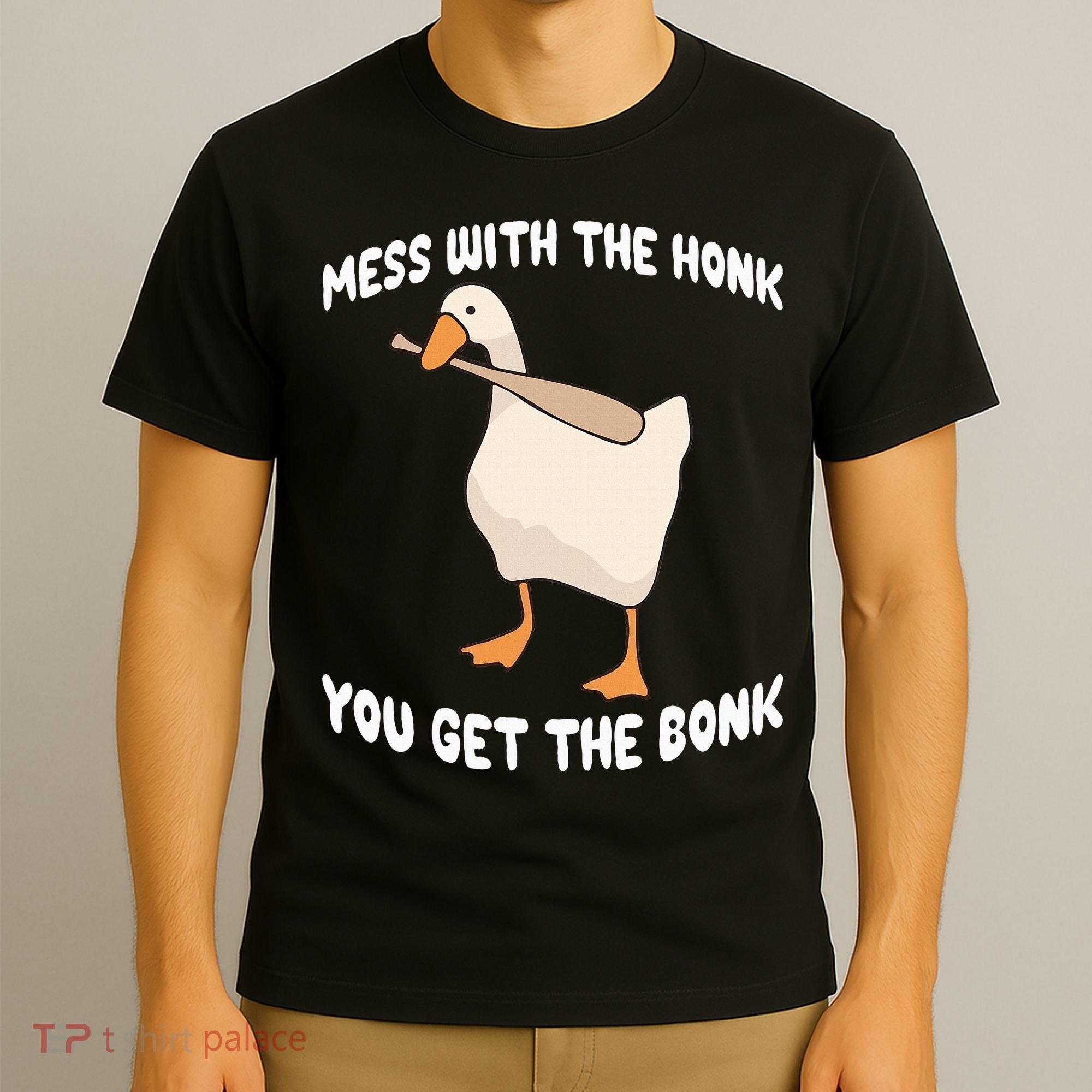 Goose Mess With The Honk You Get The Bonk T-Shirt
