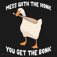 Goose Mess With The Honk You Get The Bonk Women's Hoodie thumb 2