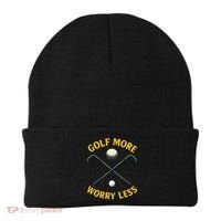 Golf More Worry Less Beanie thumb 0