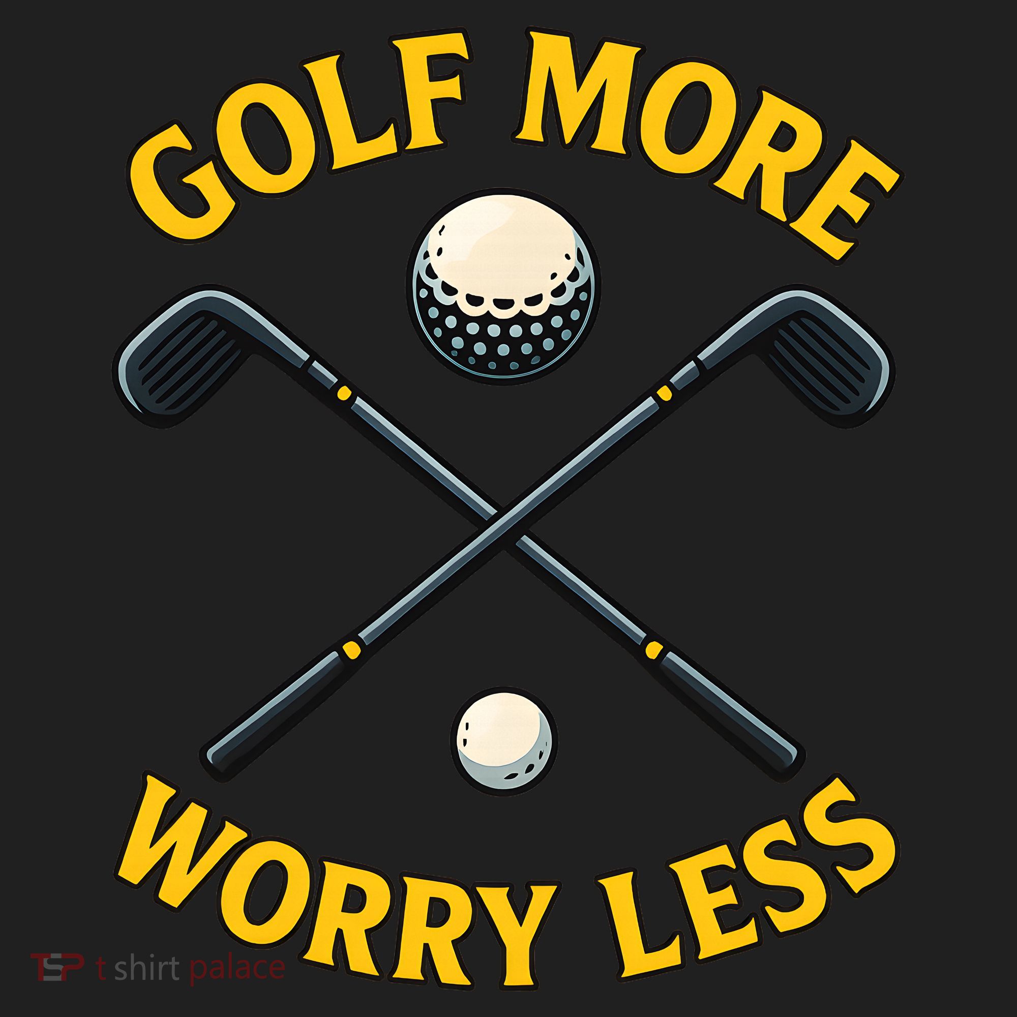 Golf More Worry Less Beanie