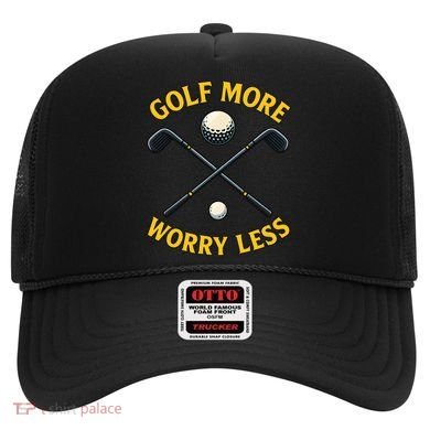 Golf More Worry Less Hat