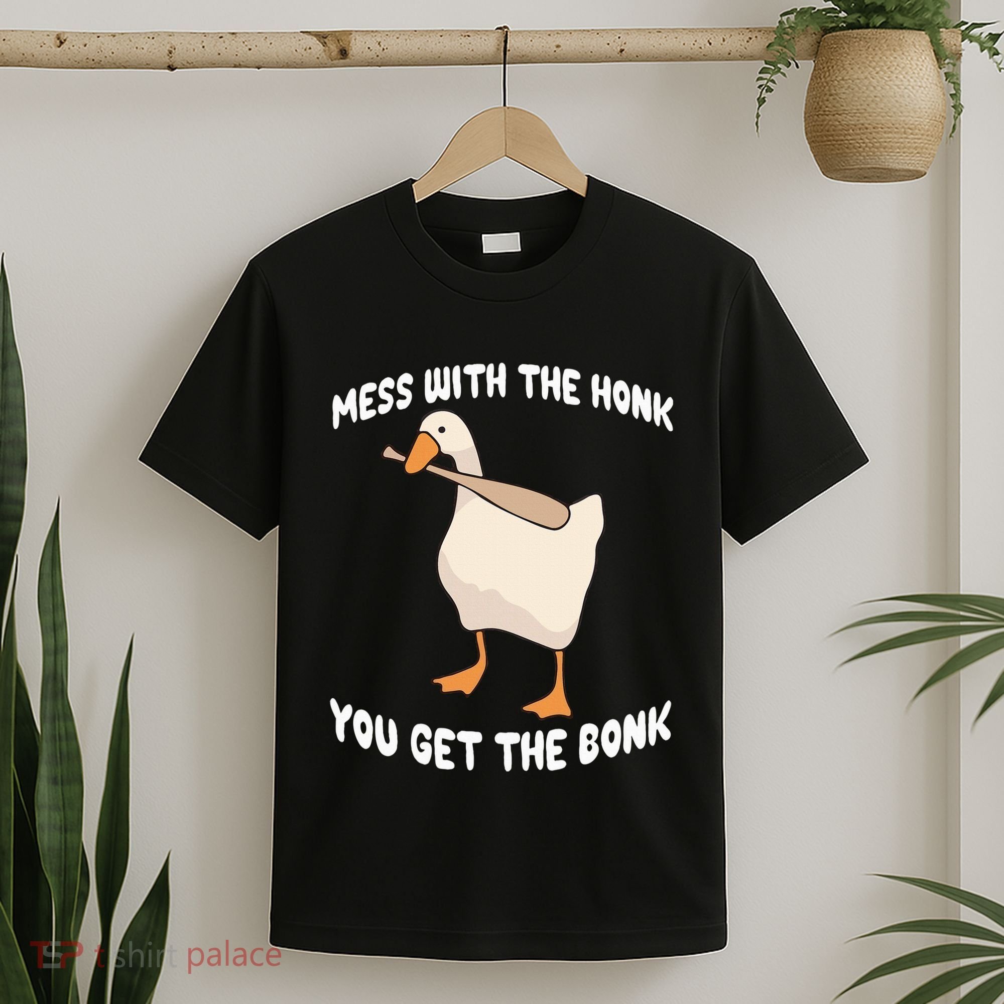 Goose Mess With The Honk You Get The Bonk T-Shirt