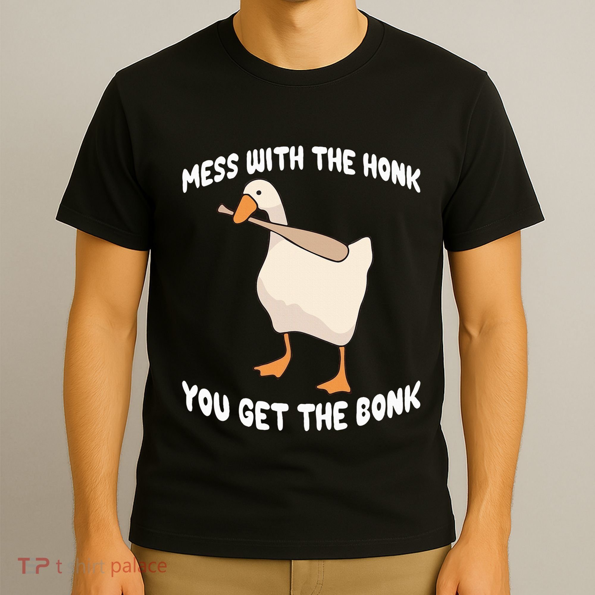 Goose Mess With The Honk You Get The Bonk T-Shirt