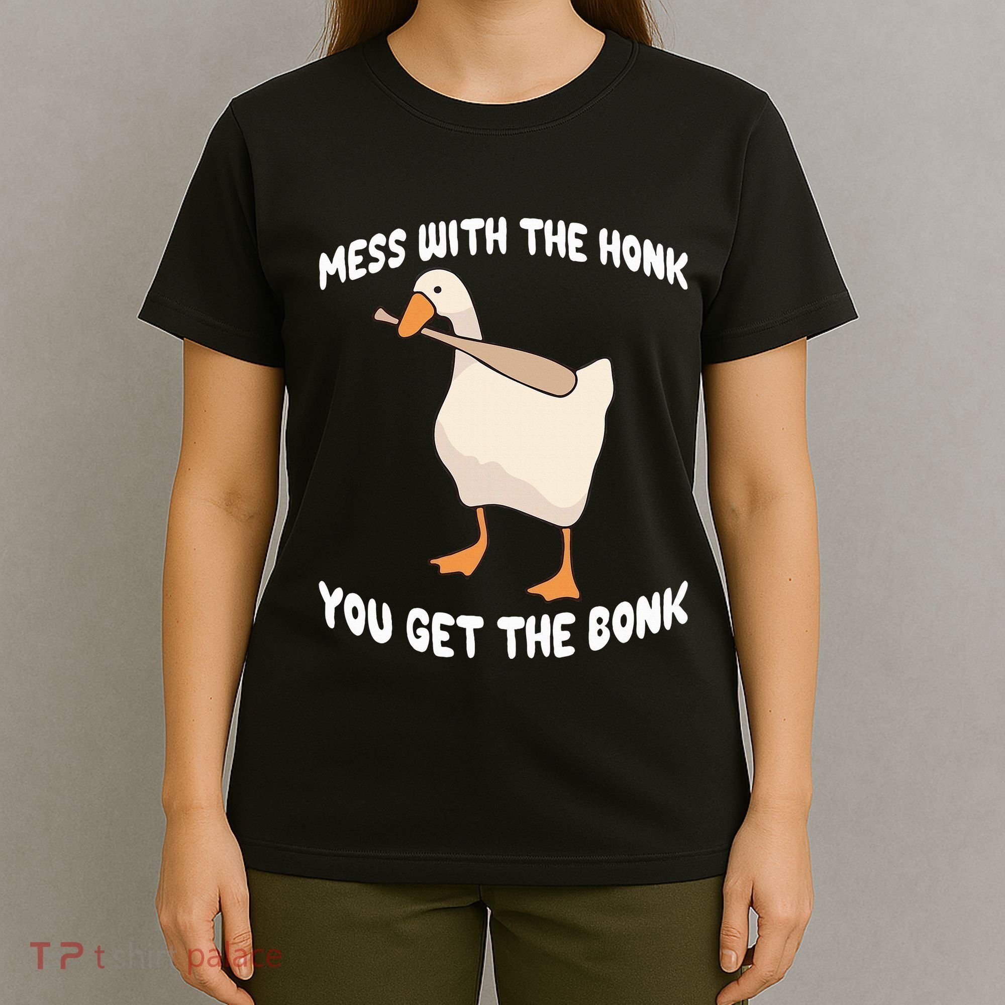 Goose Mess With The Honk You Get The Bonk T-Shirt