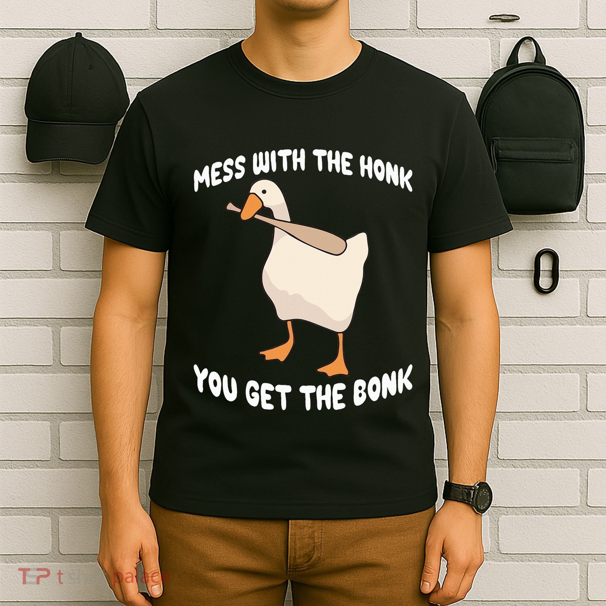 Goose Mess With The Honk You Get The Bonk T-Shirt