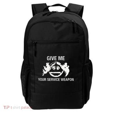 Give Me Your Service Weapon Backpack