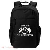 Give Me Your Service Weapon Backpack thumb 0