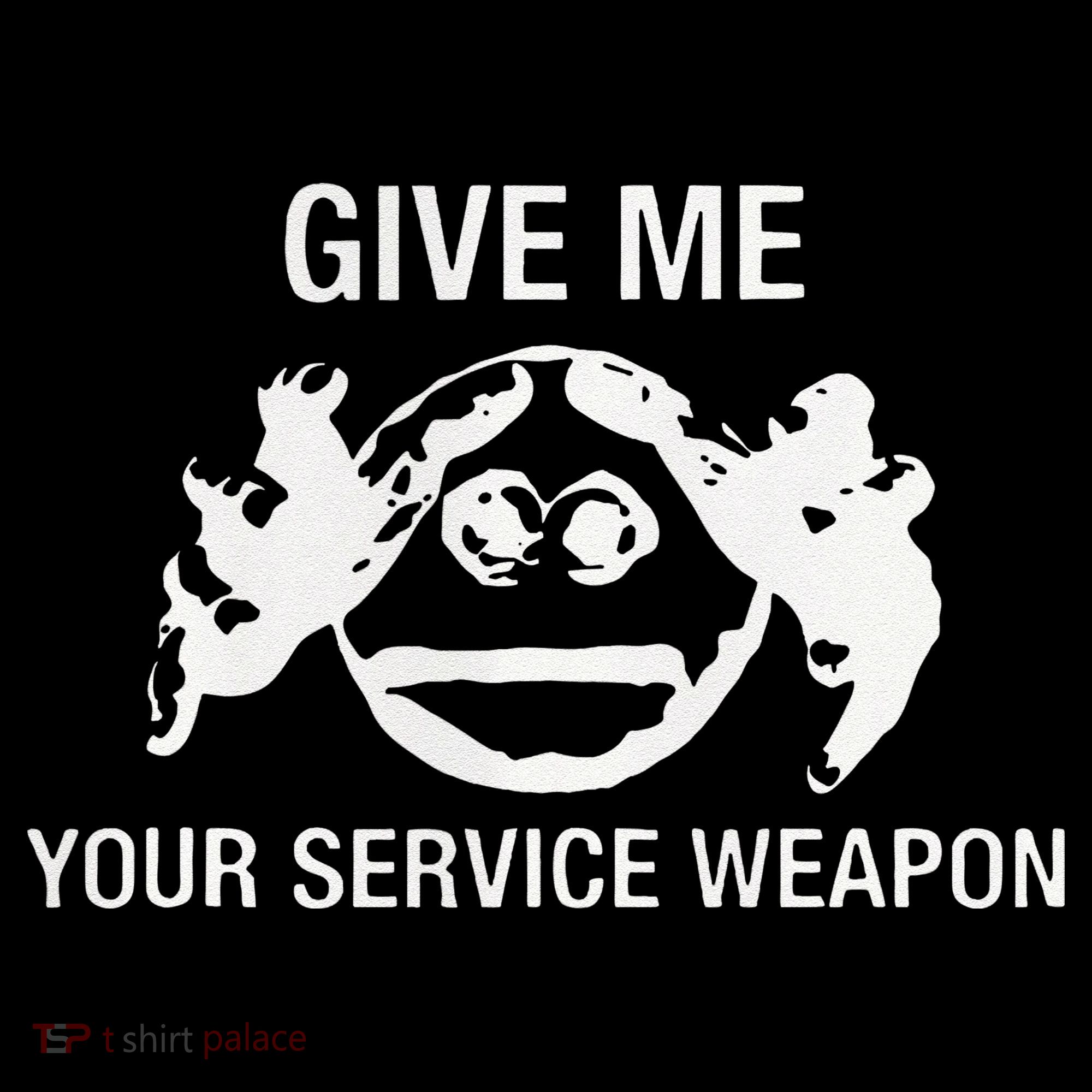 Give Me Your Service Weapon Ornament