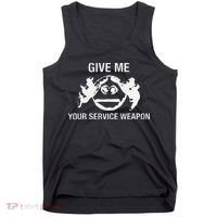 Give Me Your Service Weapon Tank Top thumb 0