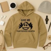 Give Me Your Service Weapon Hoodie thumb 3